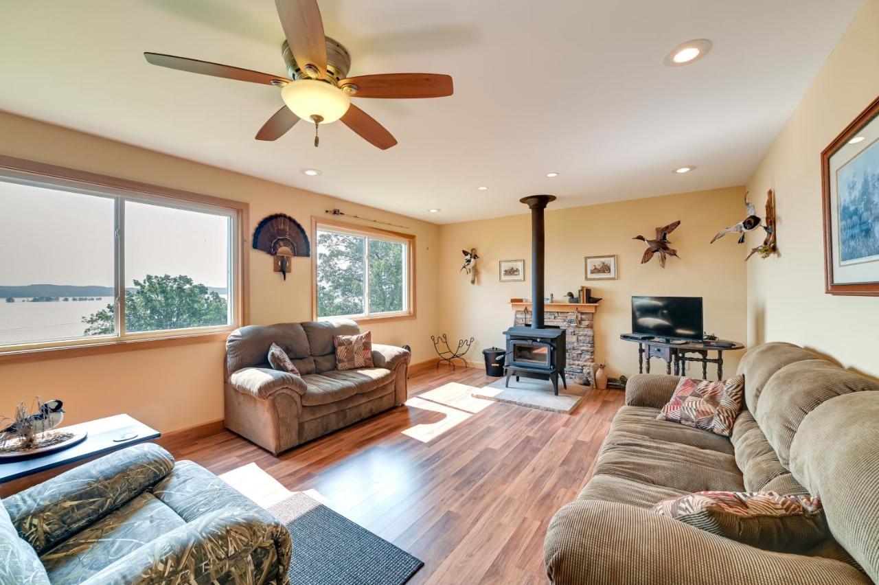 Kentucky Lake Getaway With Lookout Deck, Water View! New Concord Ngoại thất bức ảnh